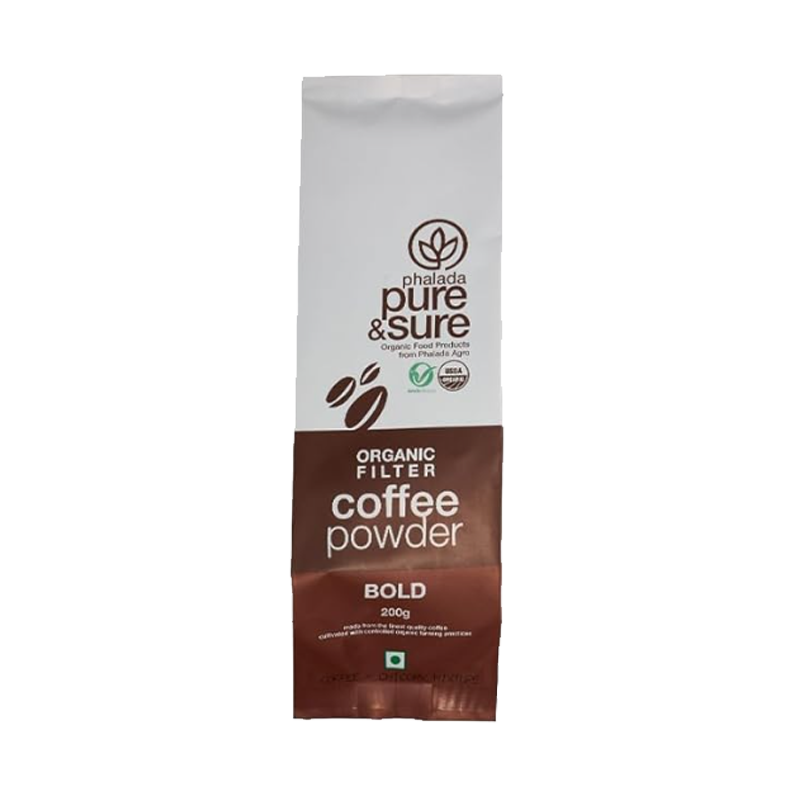 Picture of Pure & Sure Organic Coffee Powder Bold - 200g