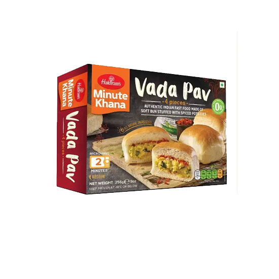 Picture of Haldirams Minute Khana Vada Pav FRZ-256g*4