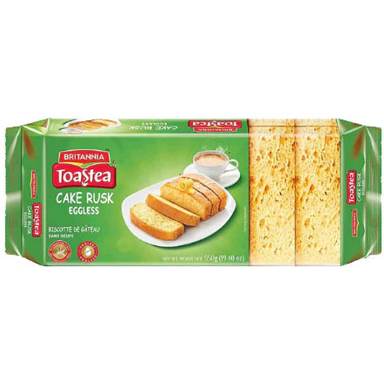 Picture of Britannia Eggless Cake Rusk-550g