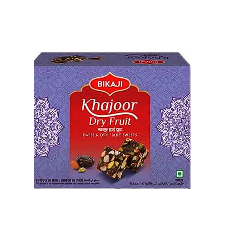 Picture of Bikaji Khajoor Dry Fruit Burfee FRZ - 250g