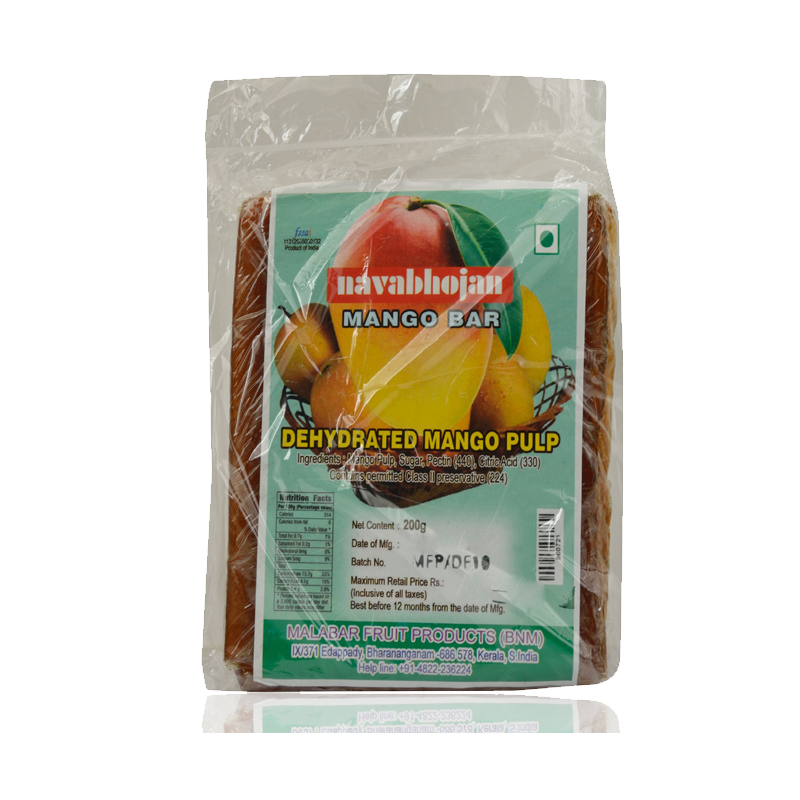 Picture of Navabhojan Dried Mango Bar - 100g