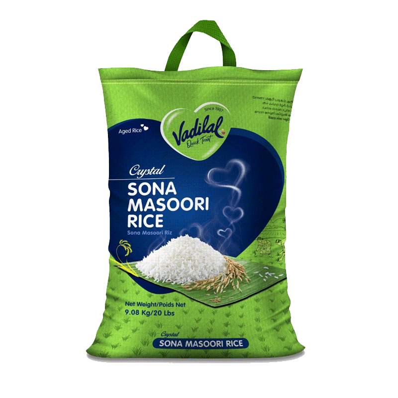 Picture of Vadilal Sona Masoori Crystal Rice - 20lb