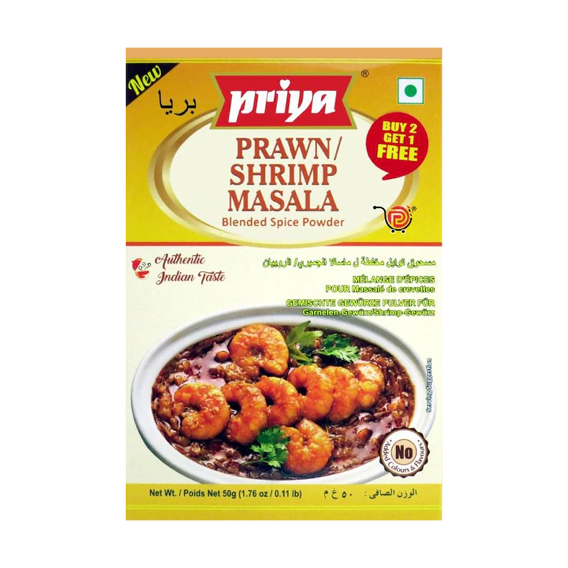 Picture of Priya Prawn Shrimp Masala - 50g