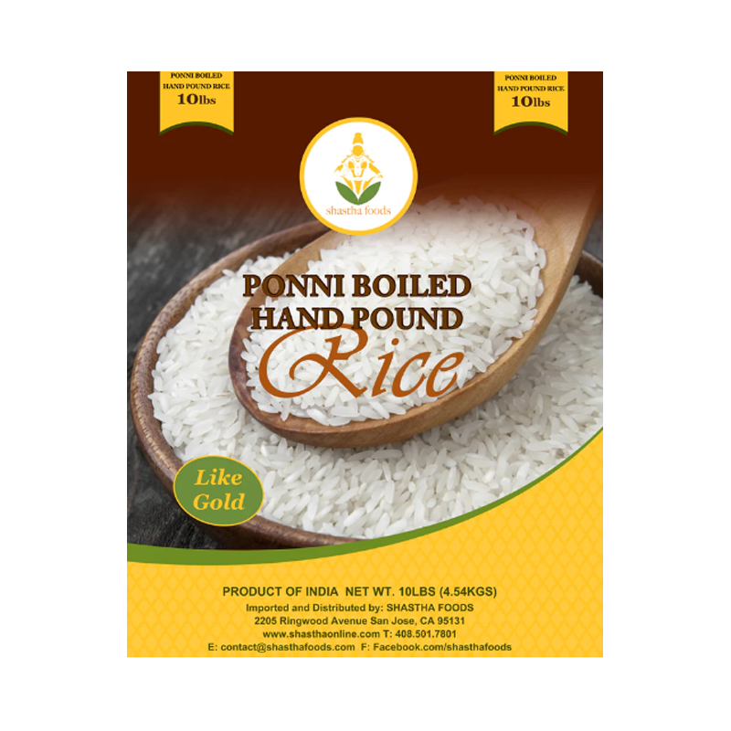 Picture of Shastha Ponni Boiled Hand Pound Rice - 10lb