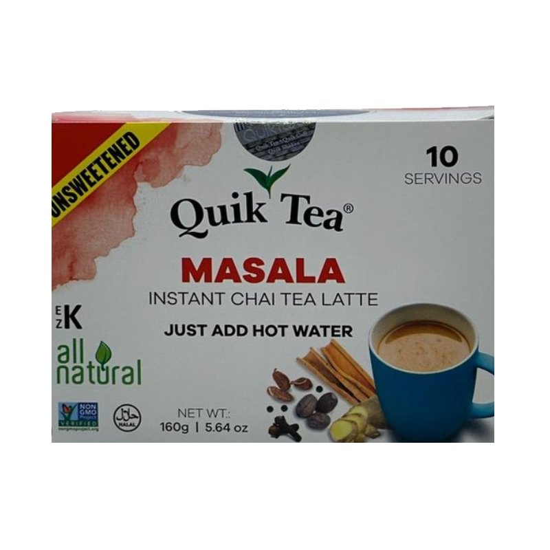 Picture of Quik Tea Unsweetened Masala Tea Bags - 5.6oz*10