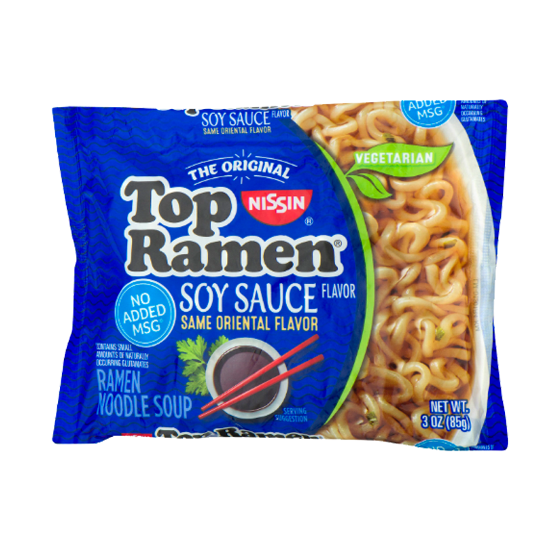 Picture of Top Ramen Soy Sauce Noodle Soup - 85g