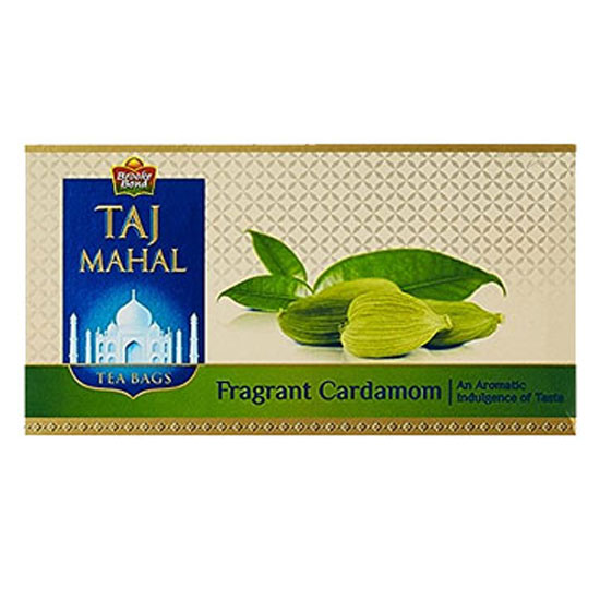 Picture of Brooke Bond Taj Mahal Fragrant Cardamom Tea Bags - 50g*25