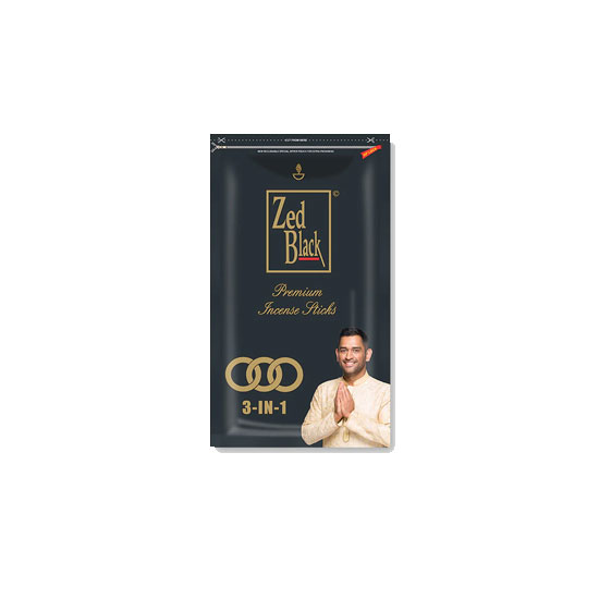 Picture of Zed Black Premium 3in1 Incense Stick Agarbatti HEXA 20stkt