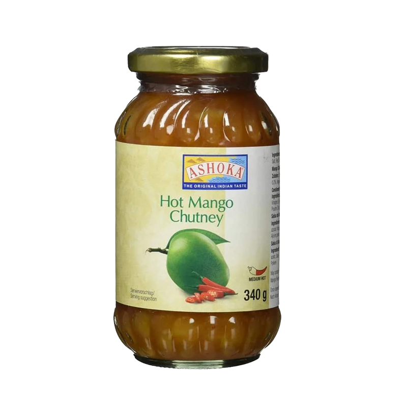 Picture of Ashoka Hot Mango Chutney - 12oz