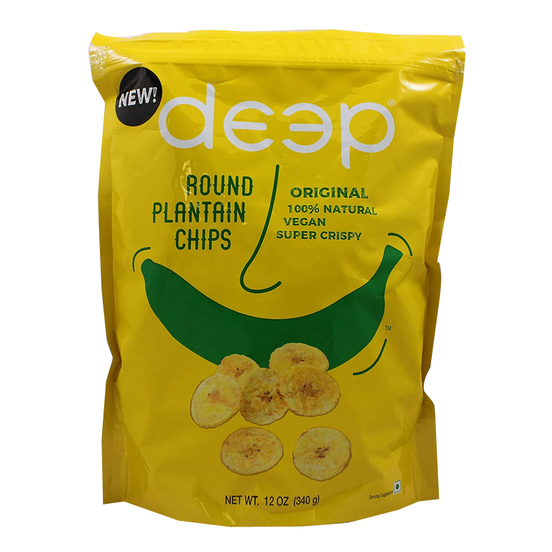 Picture of Deep Round Banana Chips - 340g
