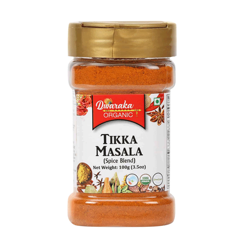 Picture of Dwaraka Organic Tikka Masala Jar - 100g