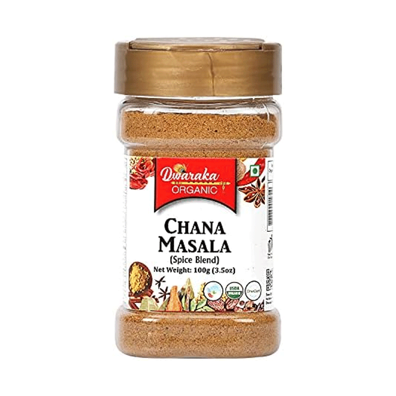 Picture of Dwaraka Organic Chana Masala Jar - 100g