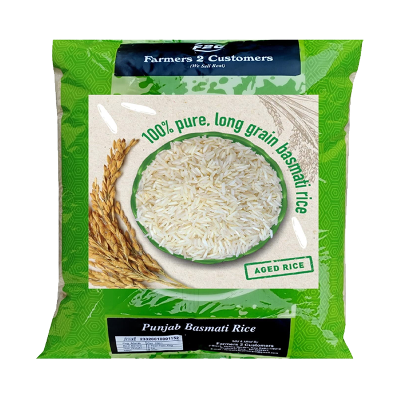 Picture of Farmers Basmati Rice - 5lb