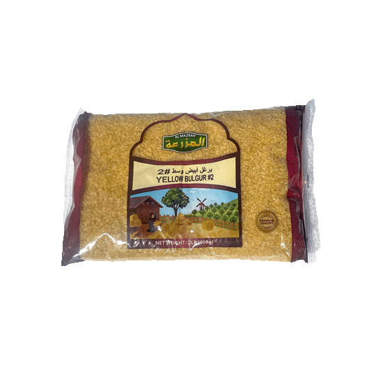 Picture of Al Mazrah Yellow Bulgur NO# 1 Cracked Wheat - 2lb