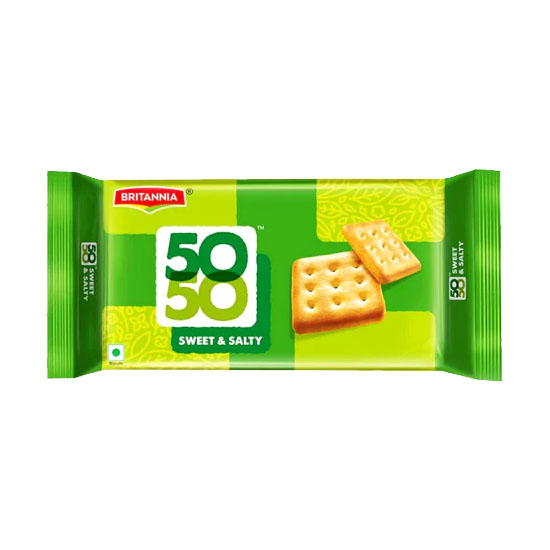 Picture of Britannia 50-50 Sweet & Salty - 62g