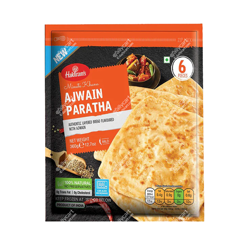 Picture of Haldirams Paratha Ajwain FRZ - 360g*6