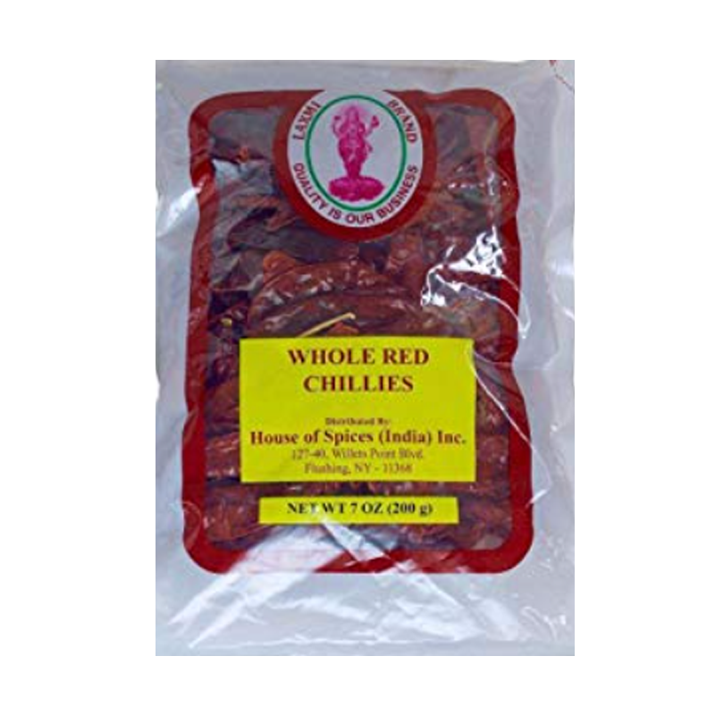 Picture of Laxmi Red Chilli Whole - 200g