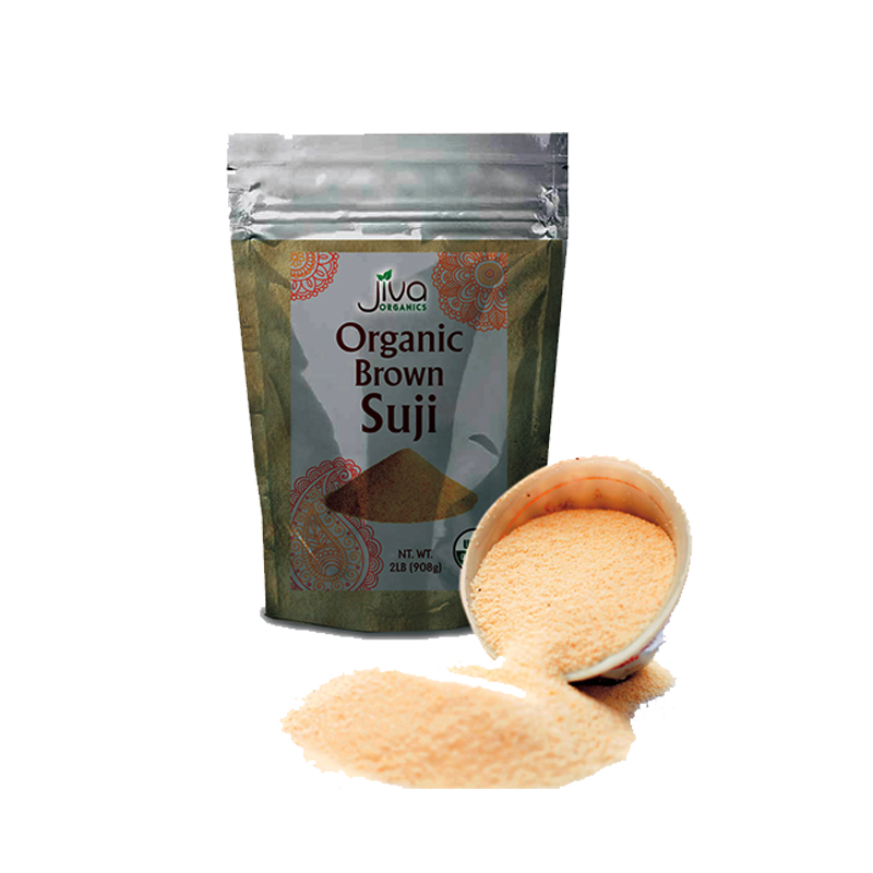 Picture of Jiva Organic Brown Suji - 2lb