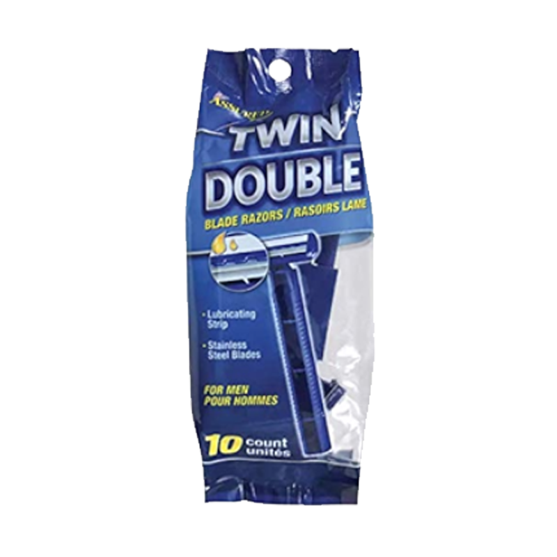 Picture of Assured Twin Double Blade Razors For Women - 10P