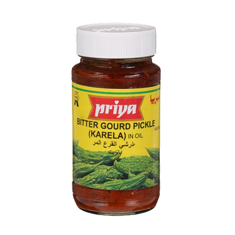 Picture of Priya Bittergourd Pickle With Garlic - 300g