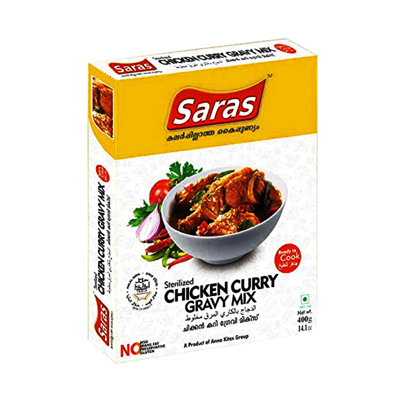 Picture of Saras Chicken Curry gravy-400g