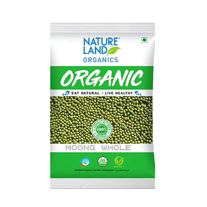 Picture of Nature Land Organic Moong Whole - 2lb