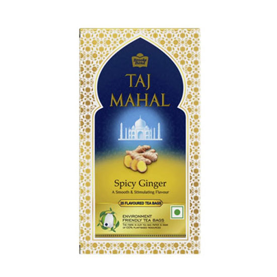 Picture of Brooke Bond Taj Mahal Spicy Ginger Tea Bags - 38g*25