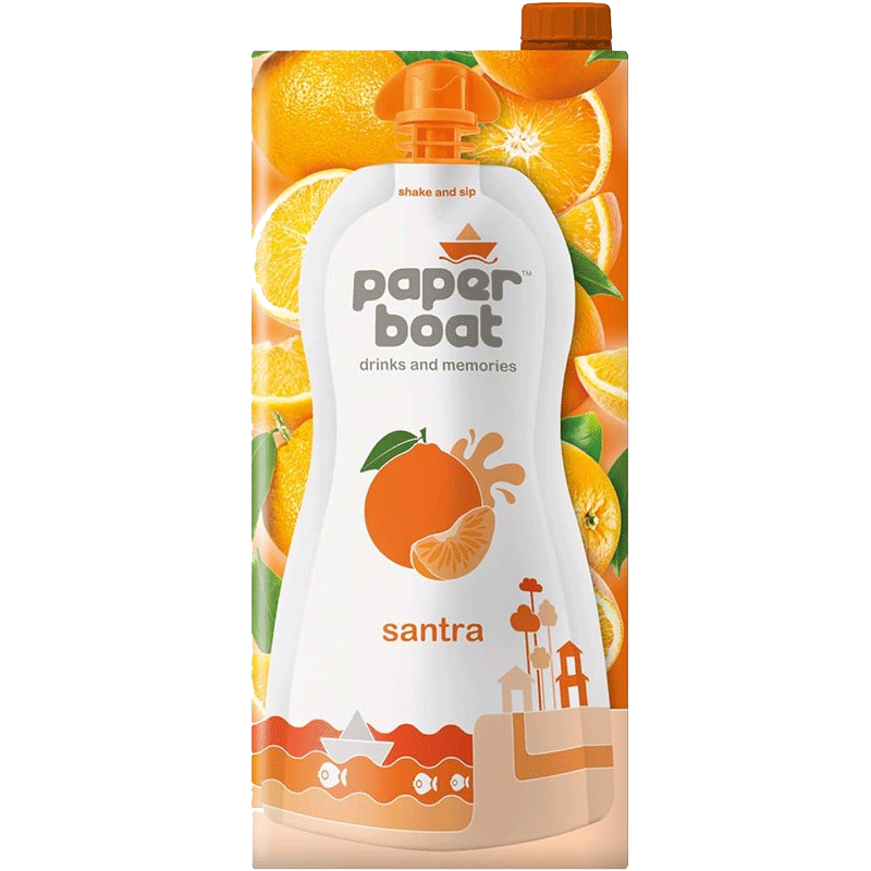 Picture of Paper Boat Santra Drink - 180ml