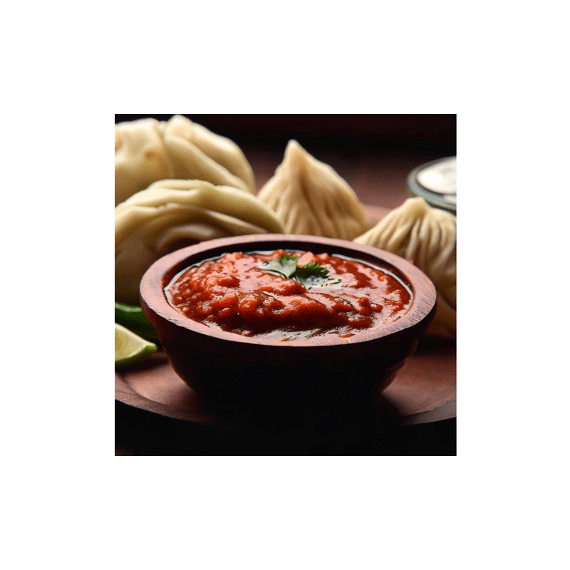 Picture of Nilgiris Shezwan Momos With Chutney FRZ - 400g