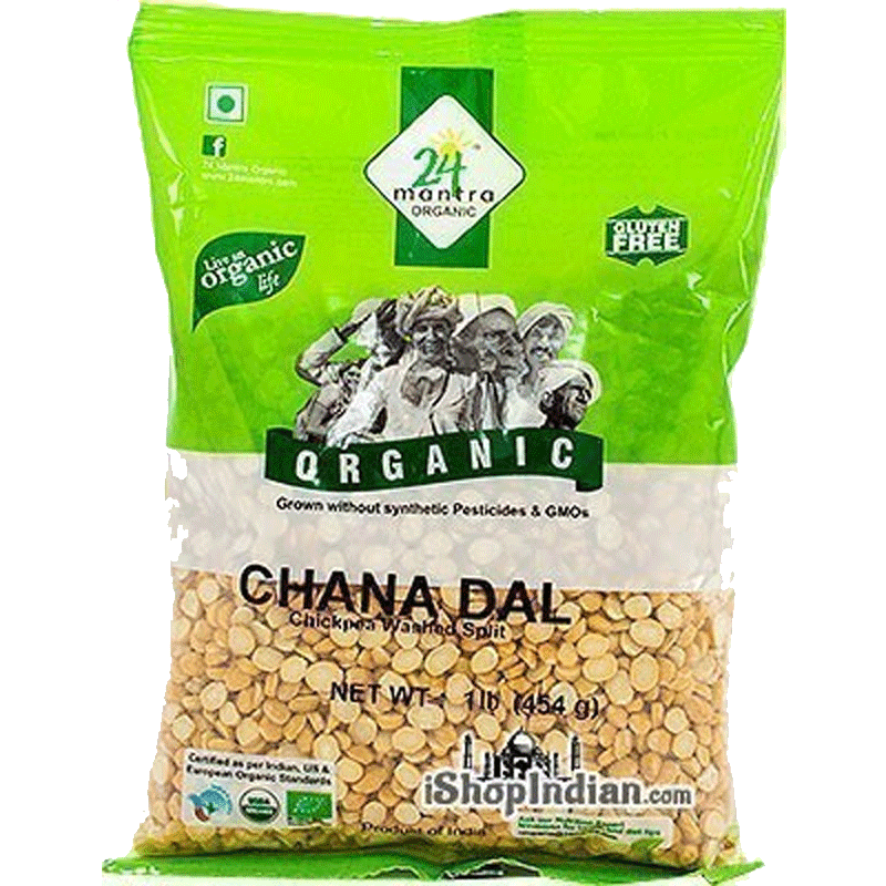 Picture of 24 Mantra Organic Chana Dal - 1lb