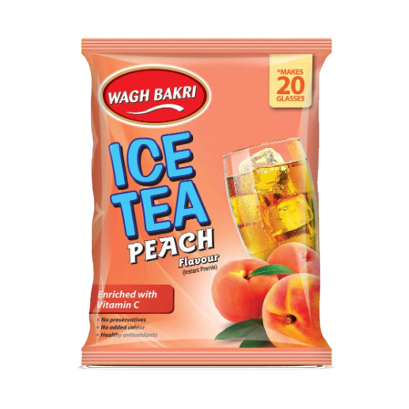 Picture of Wagh Bakri Ice Tea Peach - 200g*10