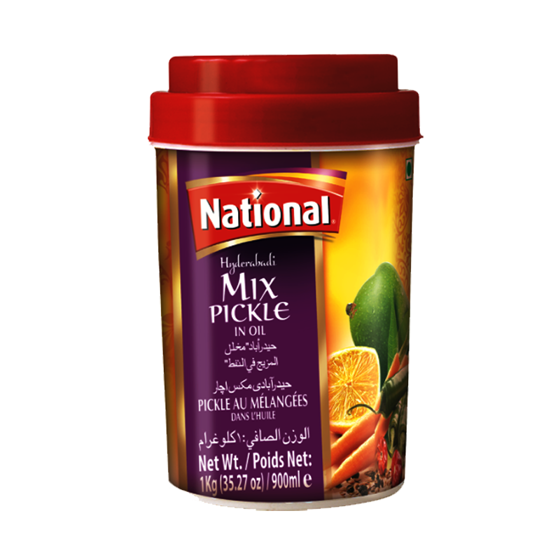 Picture of National Hyderabadi Mixed Pickle - 500g