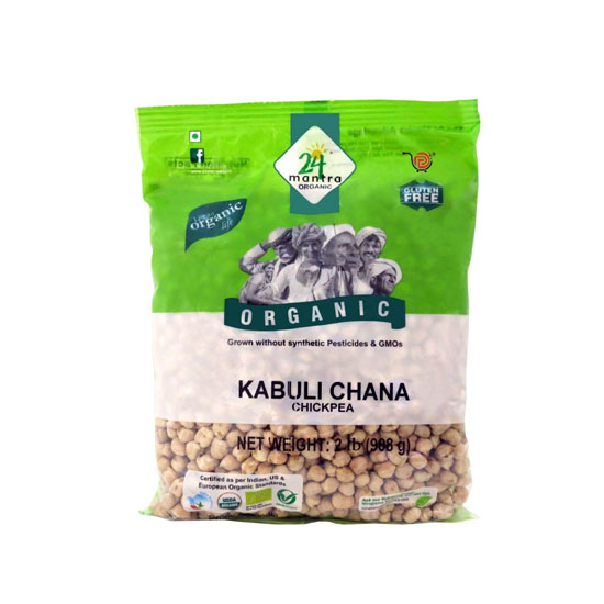 Picture of 24 Mantra Organic Kabuli Chana - 2Lb