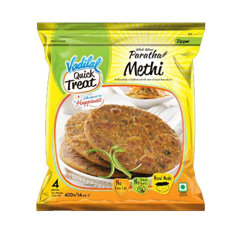 Picture of Vadilal Methi Paratha FRZ - 400g*4