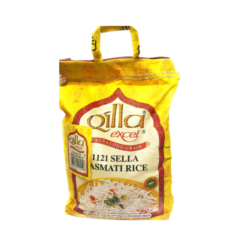 Picture of Qilla Excel Extra Long Grain Sella Basmati Rice - 10lb