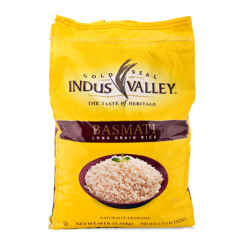 Picture of Indus Valley Basmati Extra Long Grain Rice - 10lb