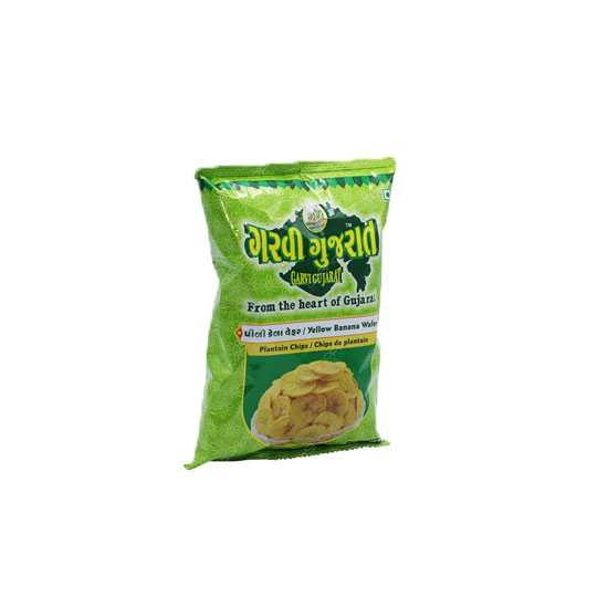 Picture of Garvi Gujarat Yellow Banana Wafers - 180g