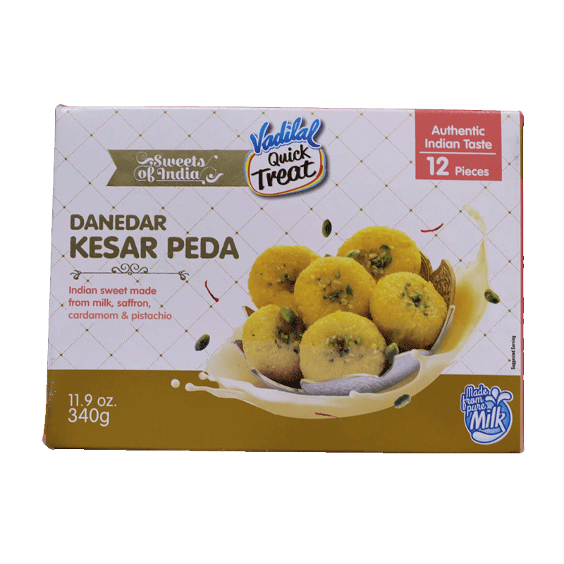 Picture of Vadilal Kesar Peda Danedar FRZ - 340g*12