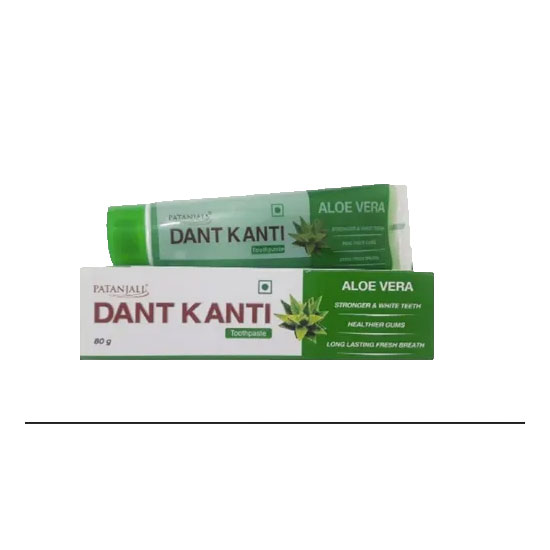 Picture of Patanjali Dant Kanti Aloevera Toothpaste-80g