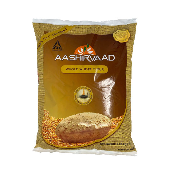 Picture of Aashirvaad Whole Wheat Flour Atta-10lb