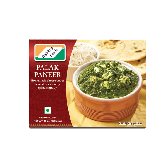 Picture of Rajbhog Palak Paneer FRZ - 10oz