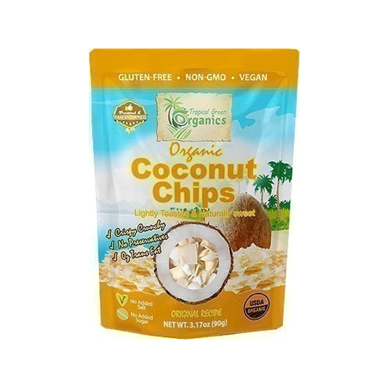 Picture of Tropical G O Coconut Chips-90g