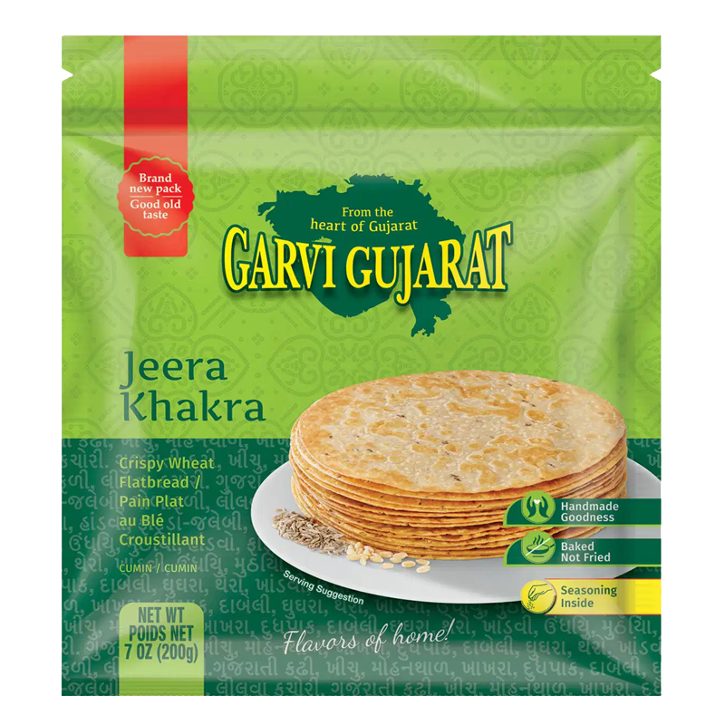 Picture of Garvi Gujarat Fafda Gathiya With Kadhi Chili Pickle - 200g