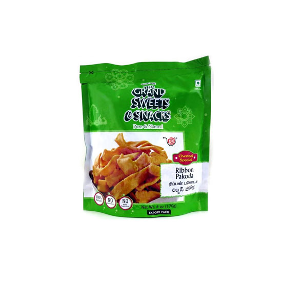 Picture of Grand Sweets And Snacks Mayuri Ribbon Pakoda-250g