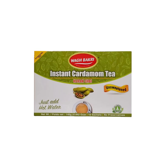 Picture of Wagh Bakri Instant Cardamom Chai Unswtd - 140g