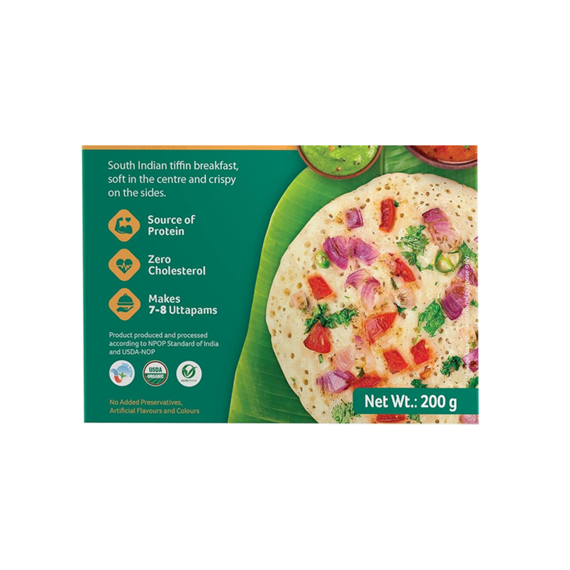 Picture of Khazana Organic Uttapam Mix - 200g