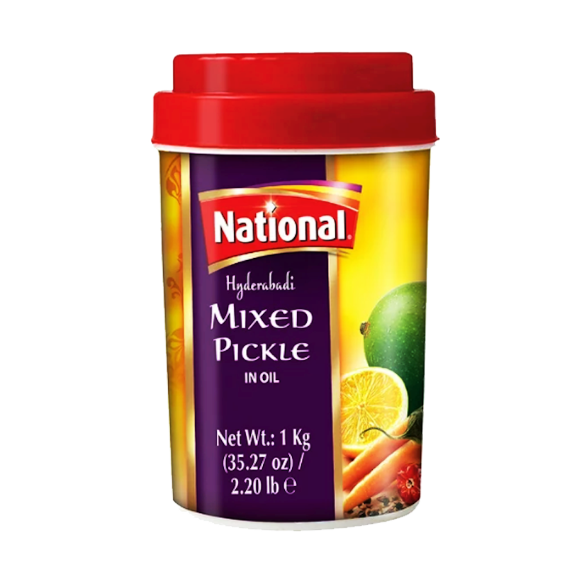 Picture of National Hyderabadi Mixed Pickle - 1kg