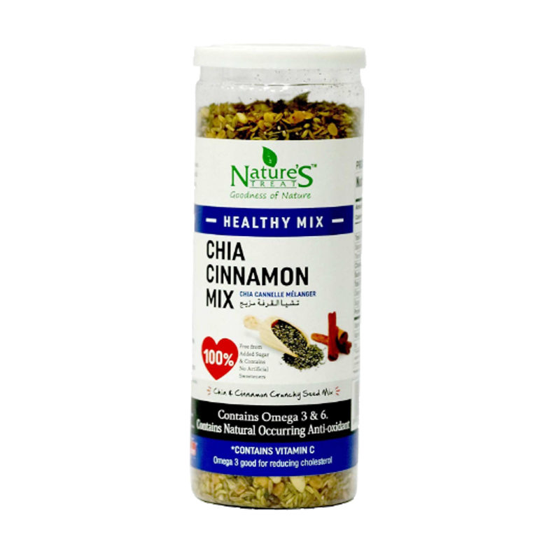 Picture of Natures Treat Chia Cinnamon Mix - 140g