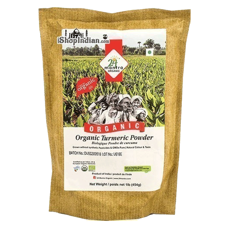 Picture of 24 Mantra Organic Turmeric Powder - 1lb