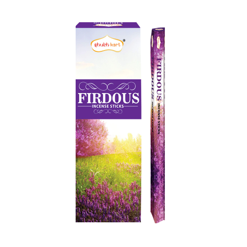 Picture of Shubh Kart Firdous Incense Sticks - 6pcks 20stck